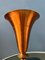 Danish Trumpet Uplighter Copper Desk Lamps, Set of 2 10