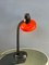 Space Age Rote Tischlampe mit flexiblem Arm 1