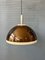 Space Age Brown Smoked Acrylic Glass Pendant Lamp from Dijkstra, Image 6