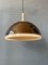 Space Age Brown Smoked Acrylic Glass Pendant Lamp from Dijkstra 1
