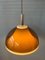 Space Age Brown Smoked Acrylic Glass Pendant Lamp from Dijkstra, Image 8