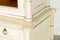 French Painted Faux Bamboo Beech Glazed Breakfront Bookcase, Image 17