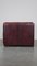 Red Cowhide 2-Seat Chesterfield Sofa 5