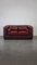 Red Cowhide 2-Seat Chesterfield Sofa, Image 2