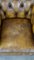 English Cowhide Leather Chesterfield Sofa, Image 6