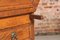 Scrittoio vintage in quercia e ottone, anni '20, Immagine 10