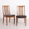 Midcentury Afromosia Chairs with Rattan Backs from G-Plan, 1960s, Set of 4, Image 2