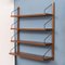 Midcentury Danish Royal System Wall Mounted Shelving Unit by Poul Cadovius, 1960 2