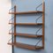 Midcentury Danish Royal System Wall Mounted Shelving Unit by Poul Cadovius, 1960, Image 2