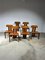 Sapporo Chairs by Mario Marenco for Mobilgirgi, 1960s, Set of 6 3