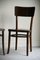 Simulated Crocodile Skin and Bentwood Kitchen Chairs, Set of 4 5