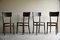 Simulated Crocodile Skin and Bentwood Kitchen Chairs, Set of 4 6