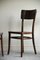 Simulated Crocodile Skin and Bentwood Kitchen Chairs, Set of 4 7