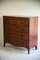 Antique Mahogany Straight Front Chest of Drawers, Image 1