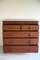 Antique Mahogany Straight Front Chest of Drawers 7