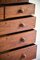Antique Mahogany Straight Front Chest of Drawers 9