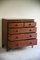 Antique Mahogany Straight Front Chest of Drawers, Image 8