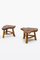 Rustic Fruitwood Tables, Set of 2, Image 1