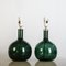 Vintage Glass Table Lamps by Willy Johansson, Set of 2 1