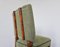 Vintage Art Deco Dining Chairs in Walnut, 1930s, Set of 4, Image 11