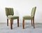 Vintage Art Deco Dining Chairs in Walnut, 1930s, Set of 4, Image 10