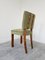 Vintage Art Deco Dining Chairs in Walnut, 1930s, Set of 4 7