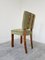 Vintage Art Deco Dining Chairs in Walnut, 1930s, Set of 4, Image 7