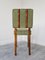Vintage Art Deco Dining Chairs in Walnut, 1930s, Set of 4 8