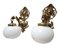 Empire Dragons Wall Lights, Set of 2 5