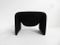 Black F598 Chair by Pierre Paulin for Artifort, 1970s, Image 3
