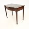 Table Console Antique en Cuir, 1950 5