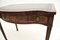 Antique Leather Top Console Table, 1950 10