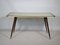 Vintage Coffee Table with Gold Trim, 1950s 9