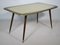 Vintage Coffee Table with Gold Trim, 1950s, Image 1