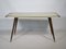 Vintage Coffee Table with Gold Trim, 1950s, Image 7