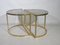 Space Age Modular Smoked Glass Tables, 1970s, Set of 4, Image 7