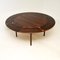 Mesa de comedor Lotus danesa vintage con solapa de Dyrlund, 1960, Imagen 1