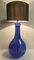 Blauer italienischer Vintage Murano Glas Tisch, 1960er 2