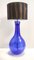 Blauer italienischer Vintage Murano Glas Tisch, 1960er 1