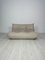 Cream Beige Corduroy 2-Seat Togo Sofa by Michel Ducaroy for Ligne Roset, 1983, Image 2