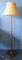 Lámpara de pie danesa de palisandro y latón, años 60, Imagen 1