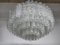 Chandelier with Murano Ice Glass Tubes from Doria, 1960s 16