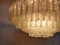 Chandelier with Murano Ice Glass Tubes from Doria, 1960s, Image 3
