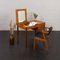 Mid-Century Teak Desk with Hidden Vanity, 1960s 4