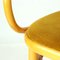 Czechoslovakian Type 830 Armchair with Gold Velvet by Josef Hoffmann for Ton, 1960s 10