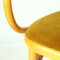 Czechoslovakian Type 830 Armchair with Gold Velvet by Josef Hoffmann for Ton, 1960s, Image 10