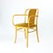 Czechoslovakian Type 830 Armchair with Gold Velvet by Josef Hoffmann for Ton, 1960s 11