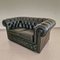 Chesterfield Club Sofa in Green Leather, 1970s, Image 4