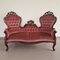 Victorian Hand Carved Walnut Sofa 2