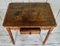 Victorian Faux Bamboo & Leather Top Writing Table, 1880s 4